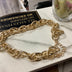 Necklace gold chain