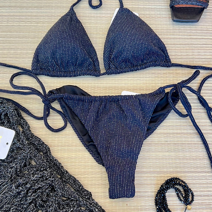 DOB Bikini set lurex glitter