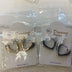 Earrings heart ring medium