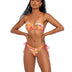 Bikini set braided triangle top