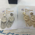 Earrings balls and strips