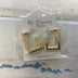 Earrings square ring small
