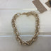 Necklace patterned chain