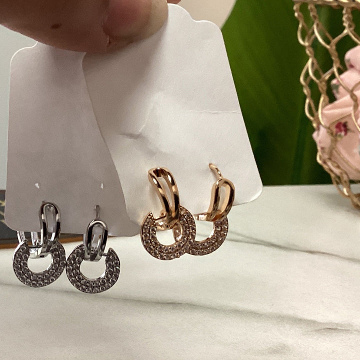 Earrings circle hoops