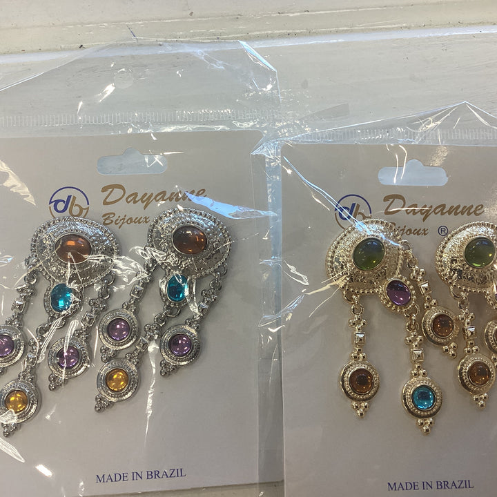 Earring colors gems