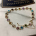 Colorful crystal choker