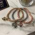 Bracelet set of 3 hearts