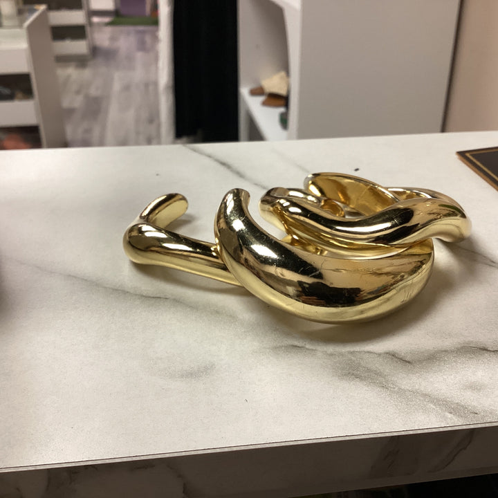 Bracelet set of 3 gold