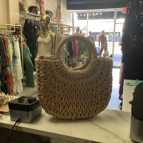 Straw bag Large