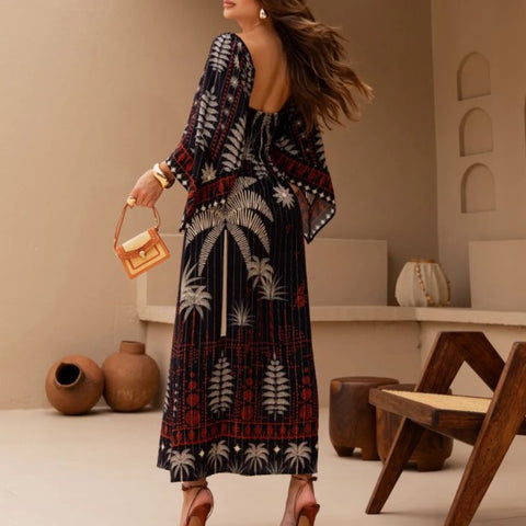 Long dress vazado frente