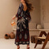 Long dress vazado frente