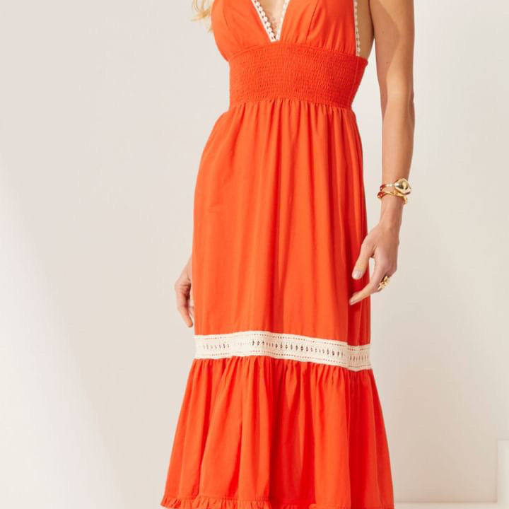 Long dress lace Ana