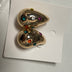 Earrings bottega colors