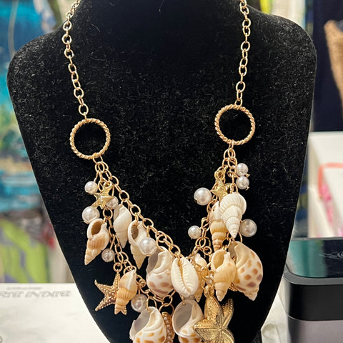 Necklace beach charms