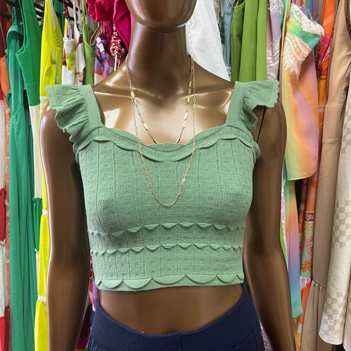 Crochet cropped