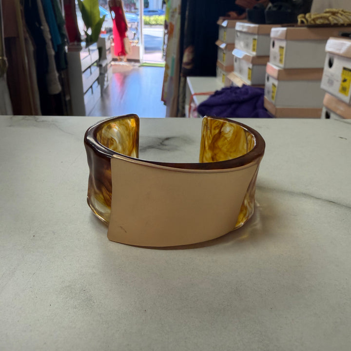 Bracelete brown / gold