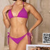 Bikini set scrunchie reversible
