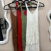 Crochet dress v-neck