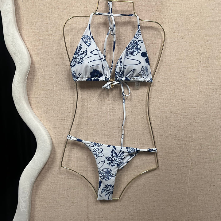 Bikini set scrunchie adjustable side