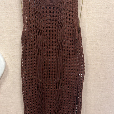 Crochet cover up closed