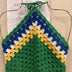 Crochet cropped Brasil