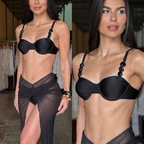 Bikini set 3 pcs piedras