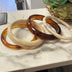 Bracelet set of 4 resin