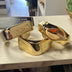 Bracelet set of 3 gold large